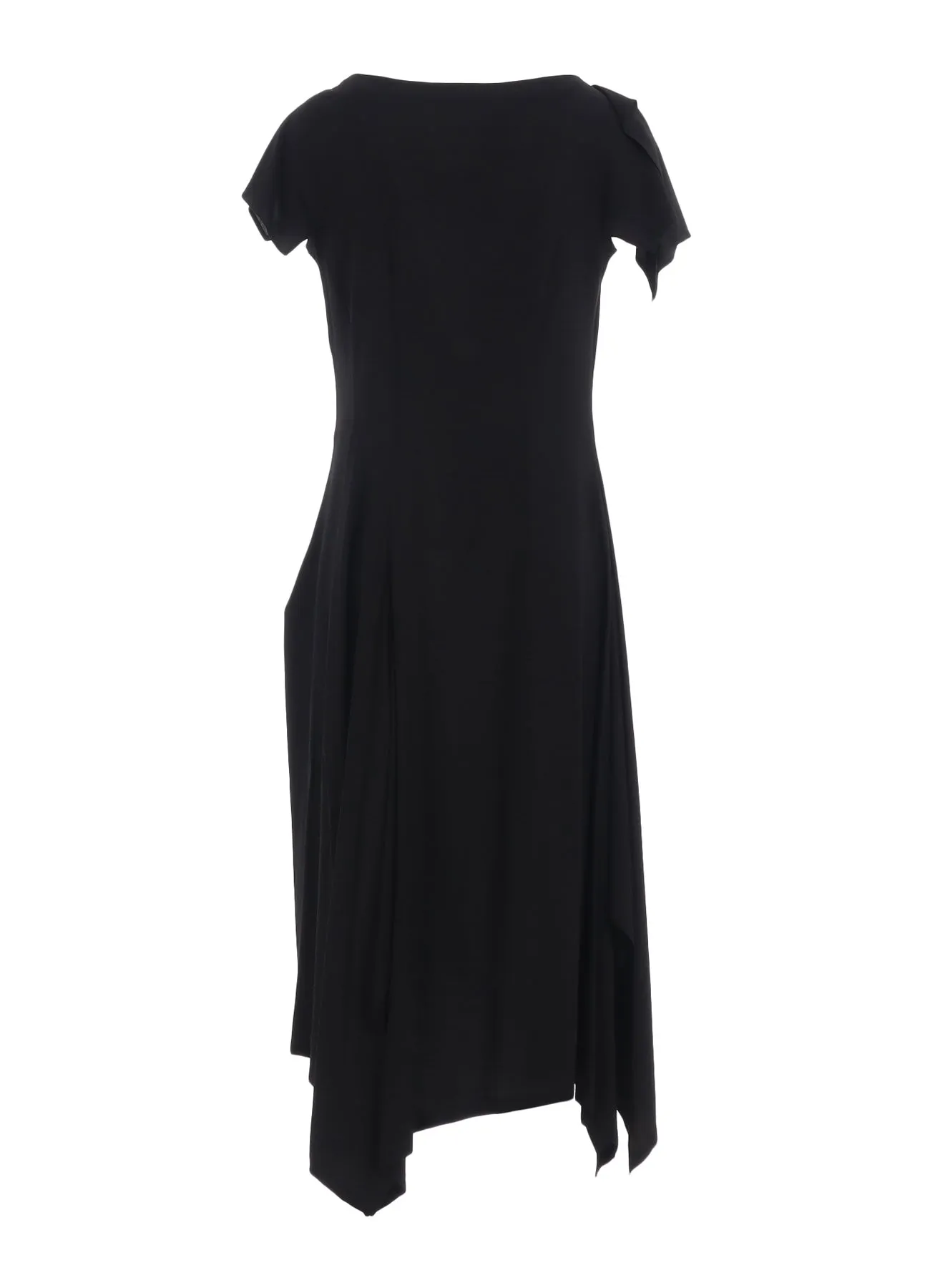 RAYON CAMBRIC HANDKERCHIEF HEM DRESS