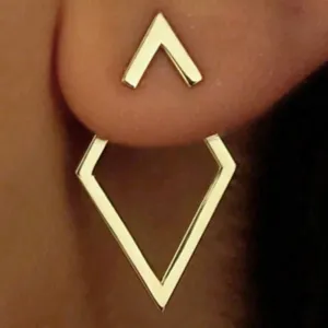 Rhombus Shape Earrings