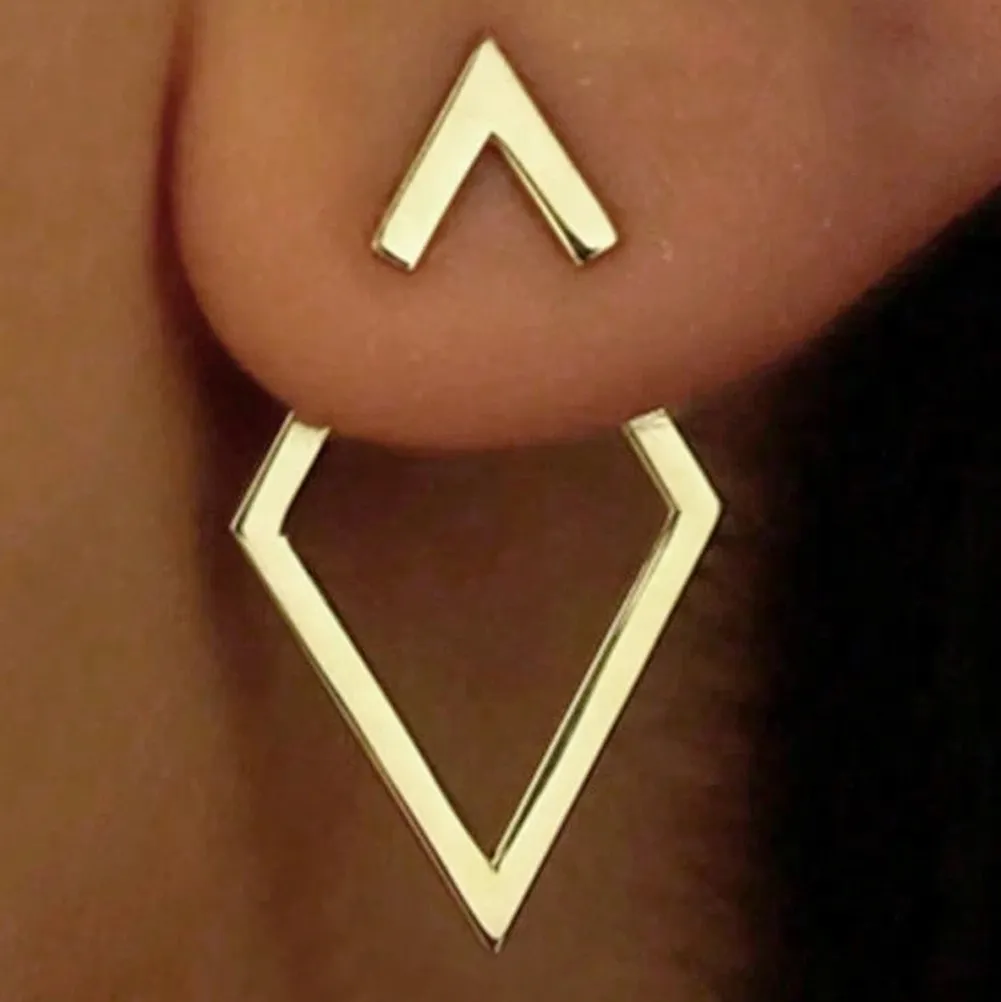 Rhombus Shape Earrings