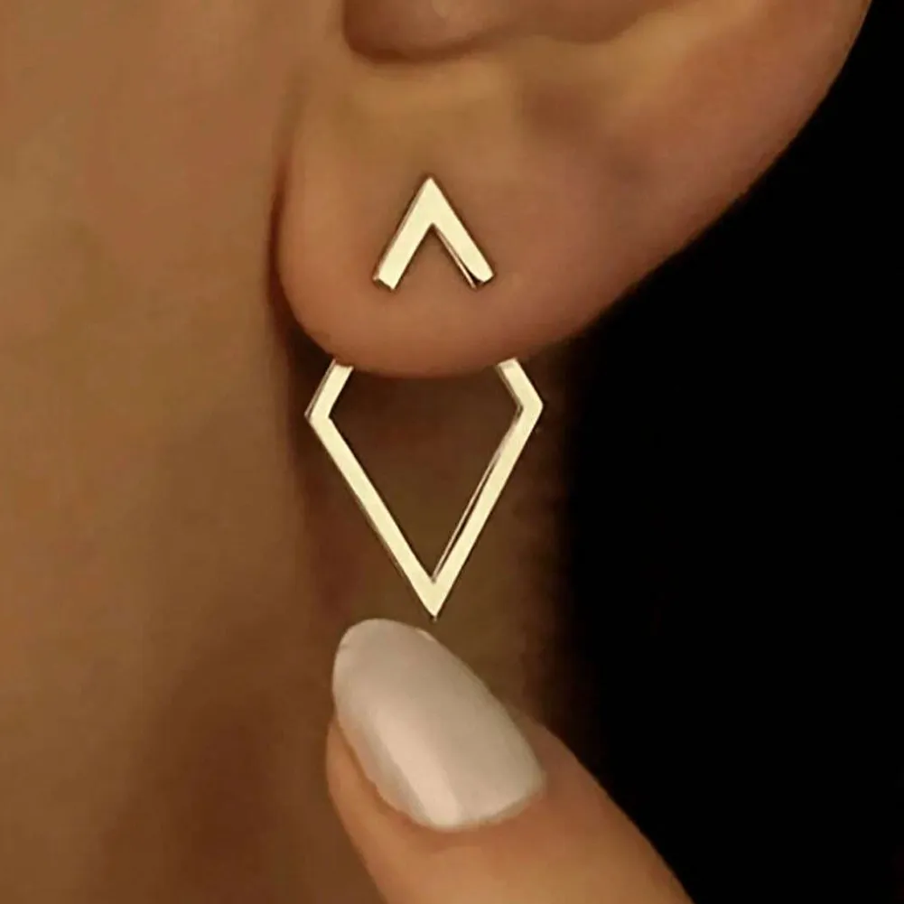 Rhombus Shape Earrings