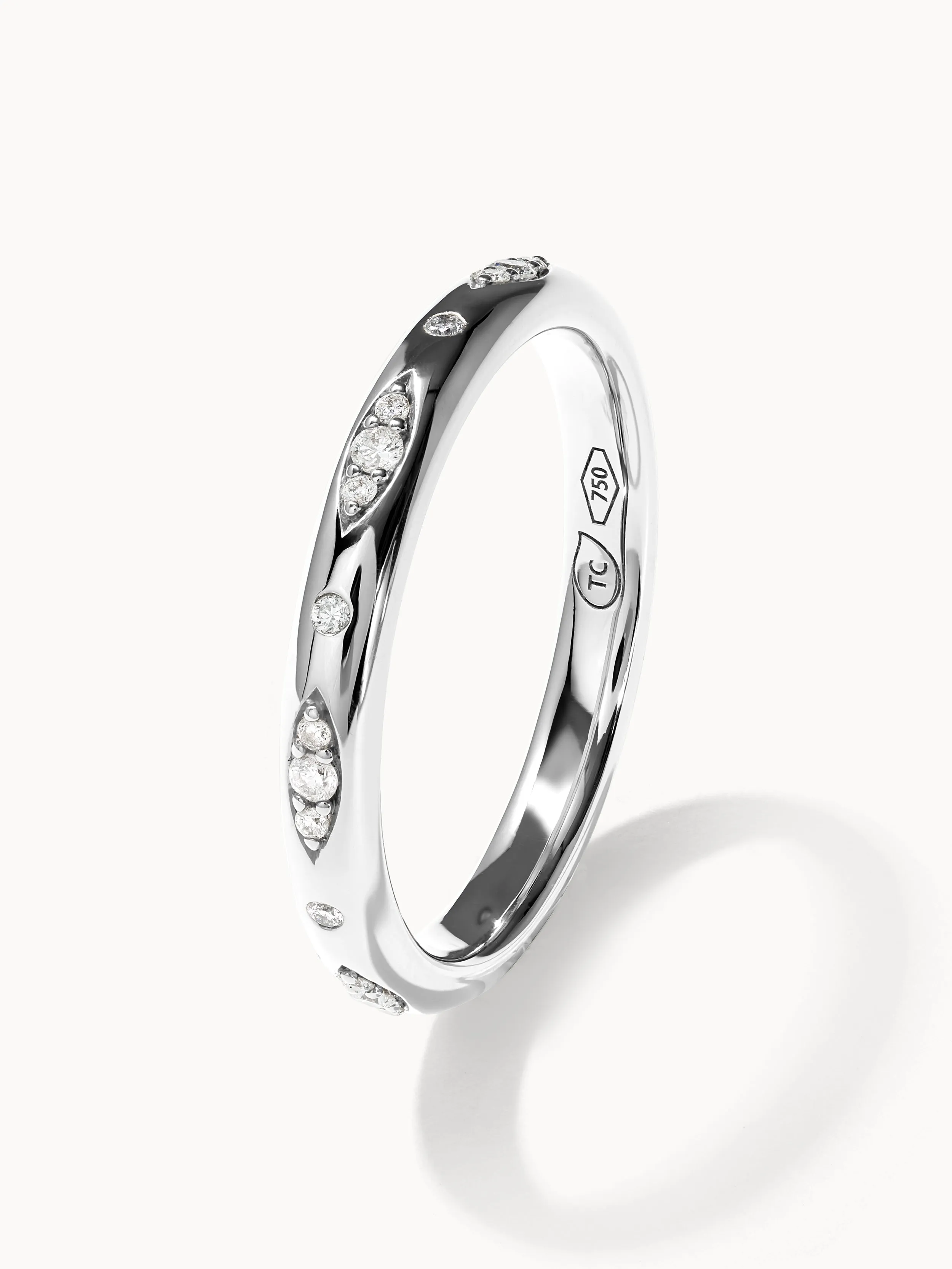 Ring GYPSY Band Classic Pavé Classic