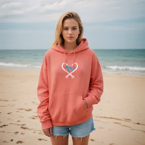 SALE "Great Lakes Hook" Relaxed Fit Classic Unisex Hoodie