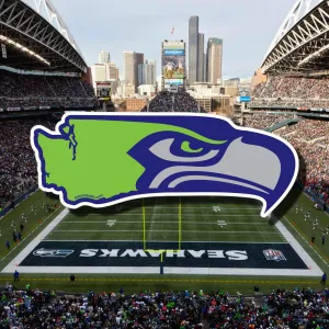 Seahawks Washington State Decal