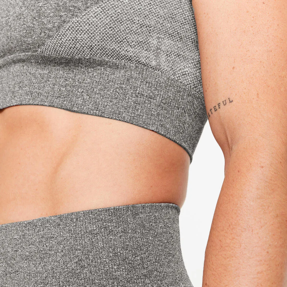 Seamless Short-Sleeved Cropped Fitness T-Shirt
