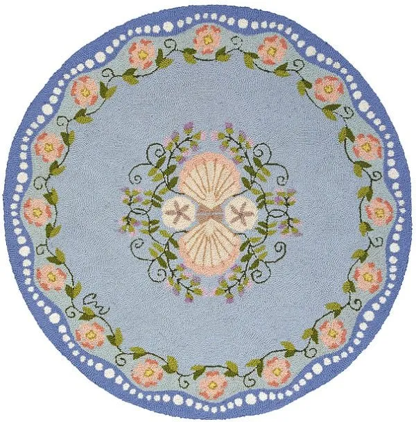 Seashell 3' Round