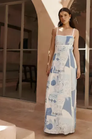 Seda Dress - Majestic Maxi Dress for Woman