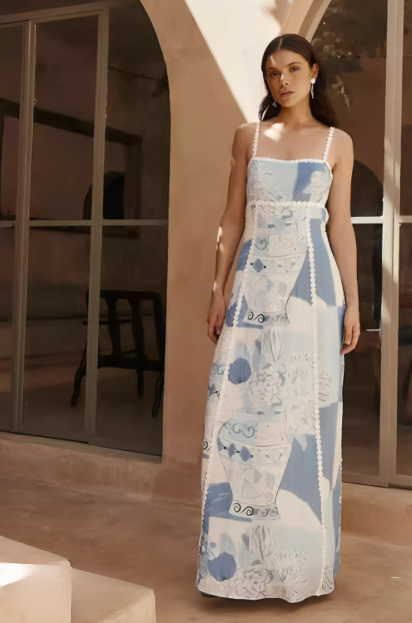 Seda Dress - Majestic Maxi Dress for Woman