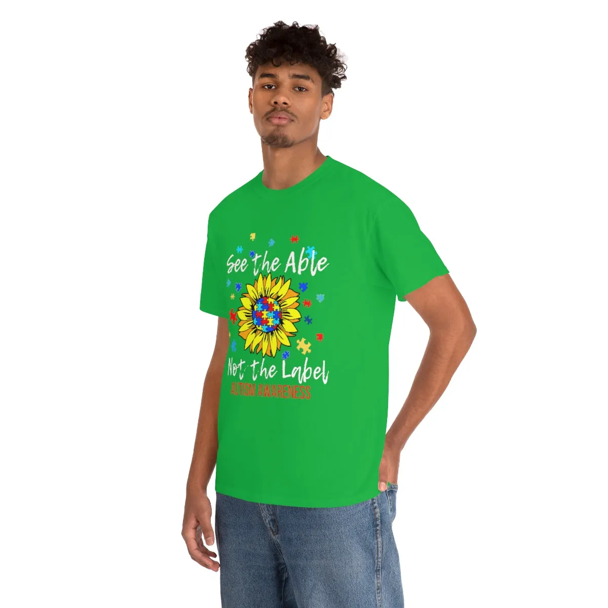 See the Able Not the Label Autism T Shirt