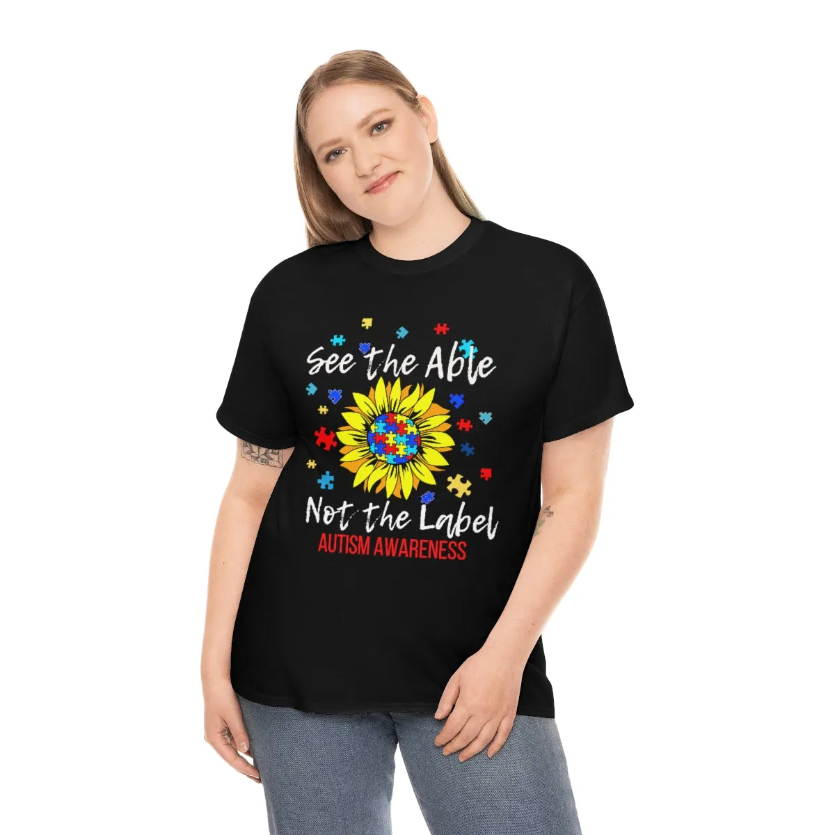 See the Able Not the Label Autism T Shirt