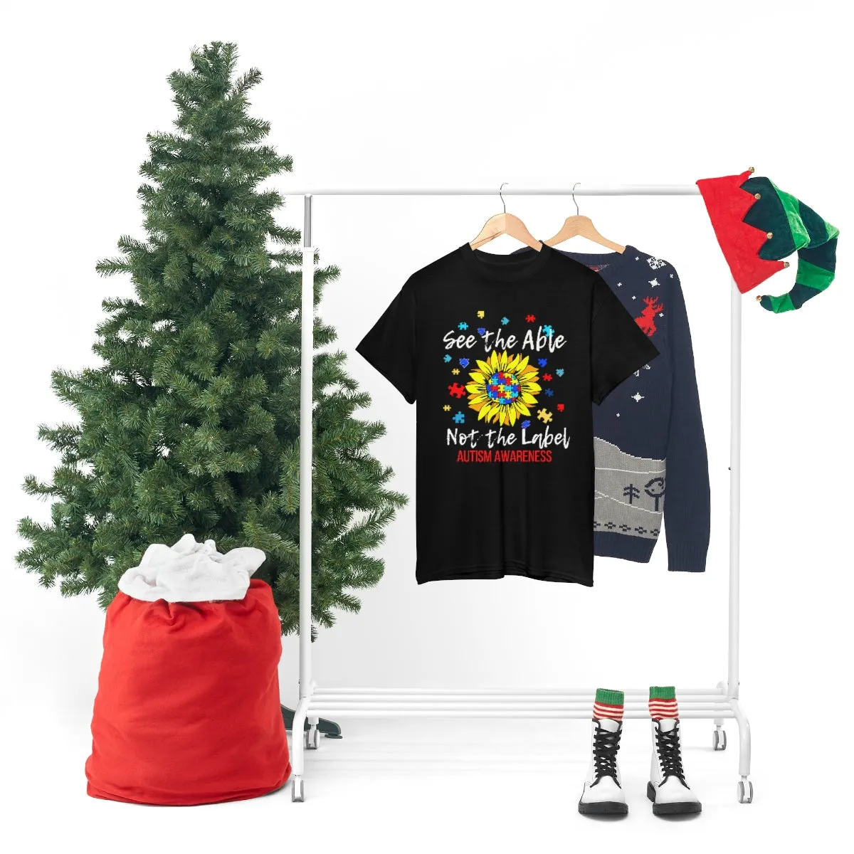 See the Able Not the Label Autism T Shirt