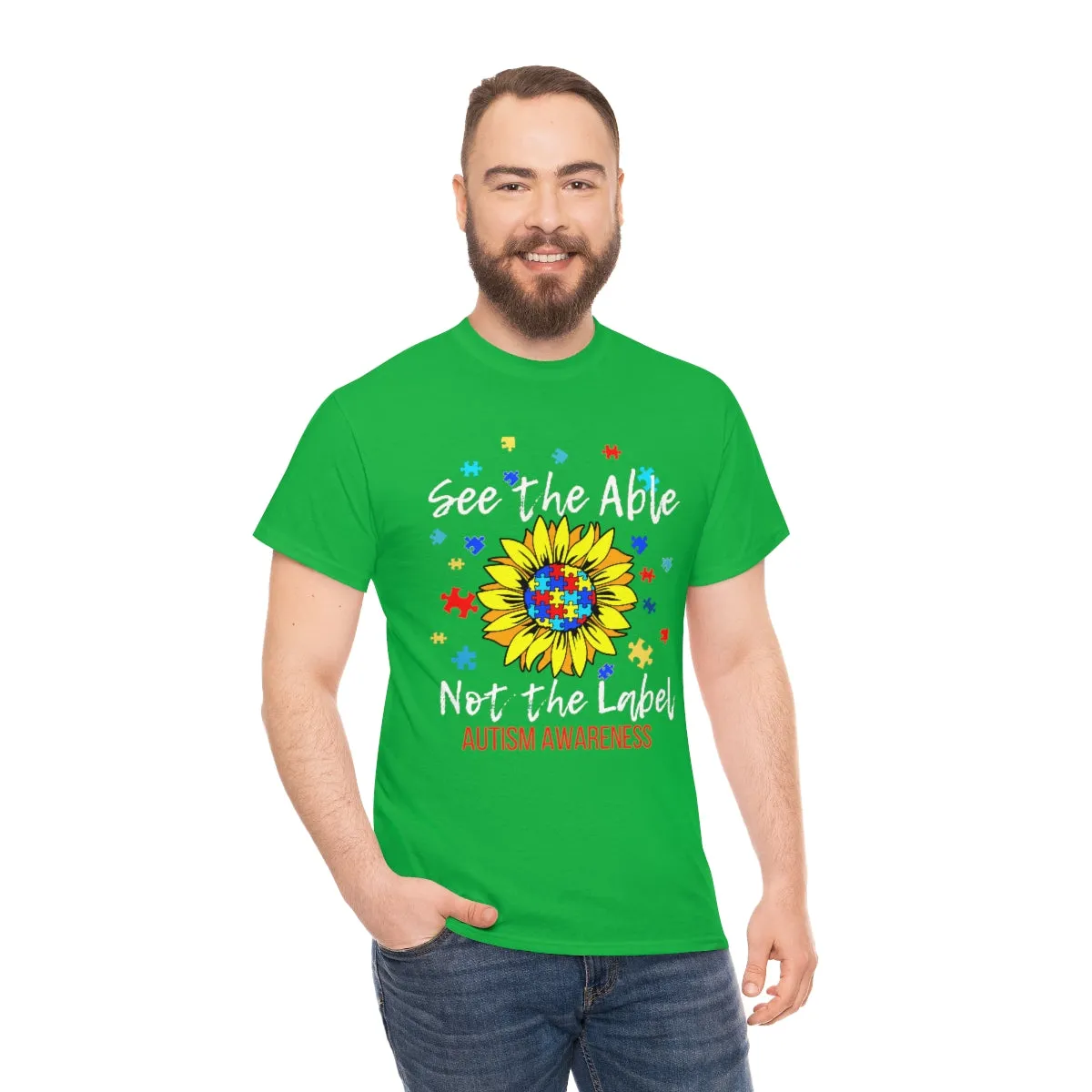 See the Able Not the Label Autism T Shirt