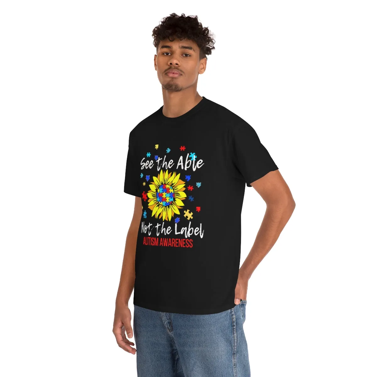 See the Able Not the Label Autism T Shirt