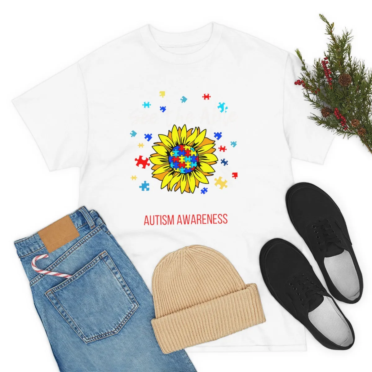 See the Able Not the Label Autism T Shirt