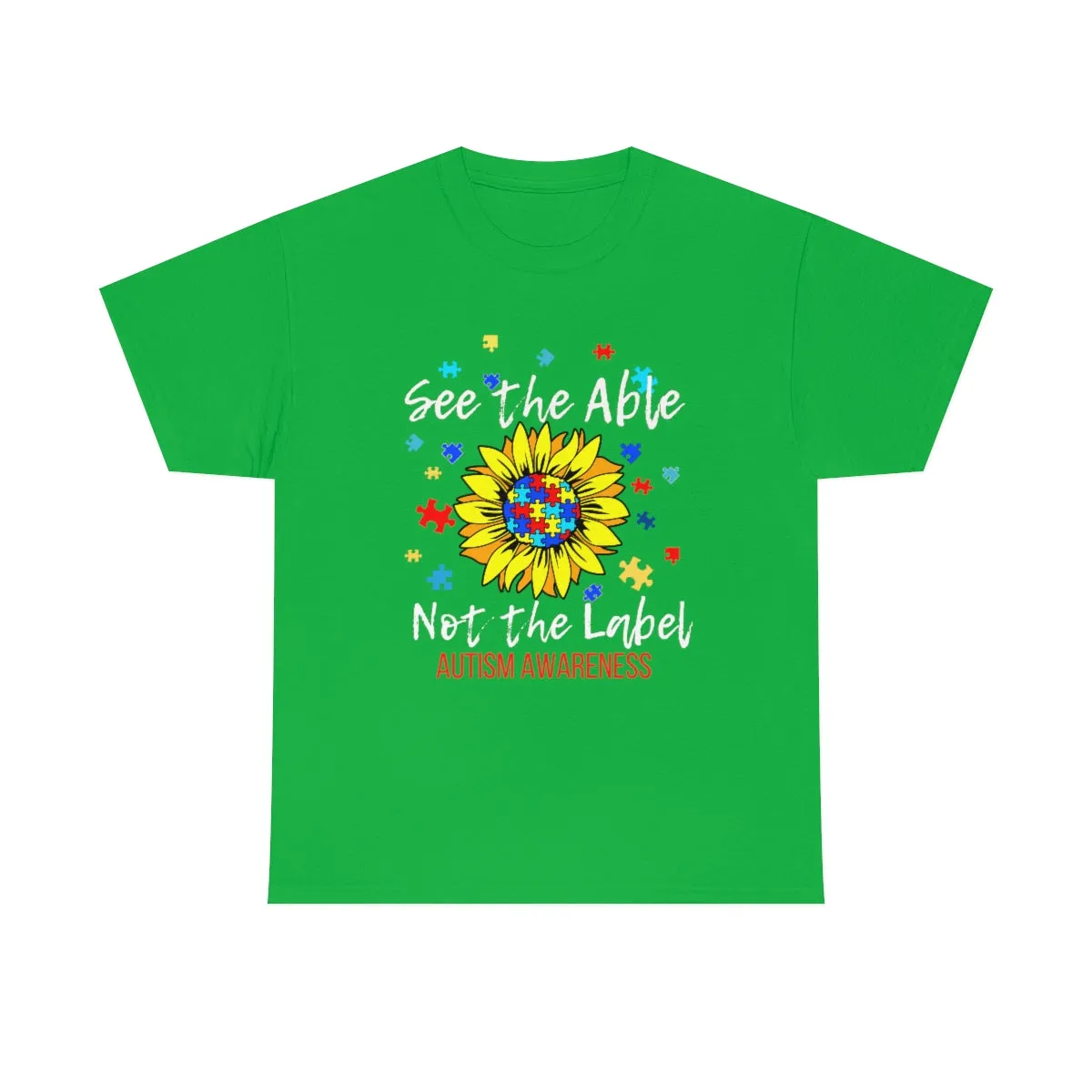 See the Able Not the Label Autism T Shirt