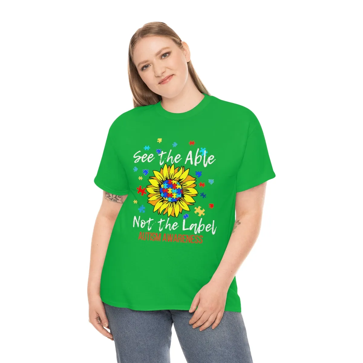 See the Able Not the Label Autism T Shirt