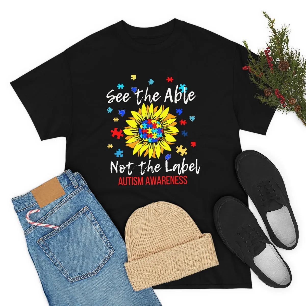 See the Able Not the Label Autism T Shirt