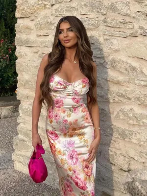 Seren | Elegant Floral Dress