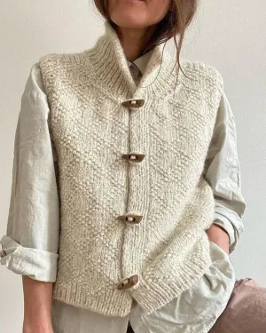 Seren | Elegant Sleeveless Cardigan