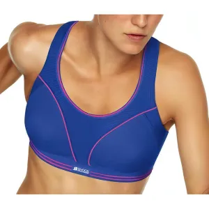Shock Absorber Ultimate Run Womens Sports Bra - Blue
