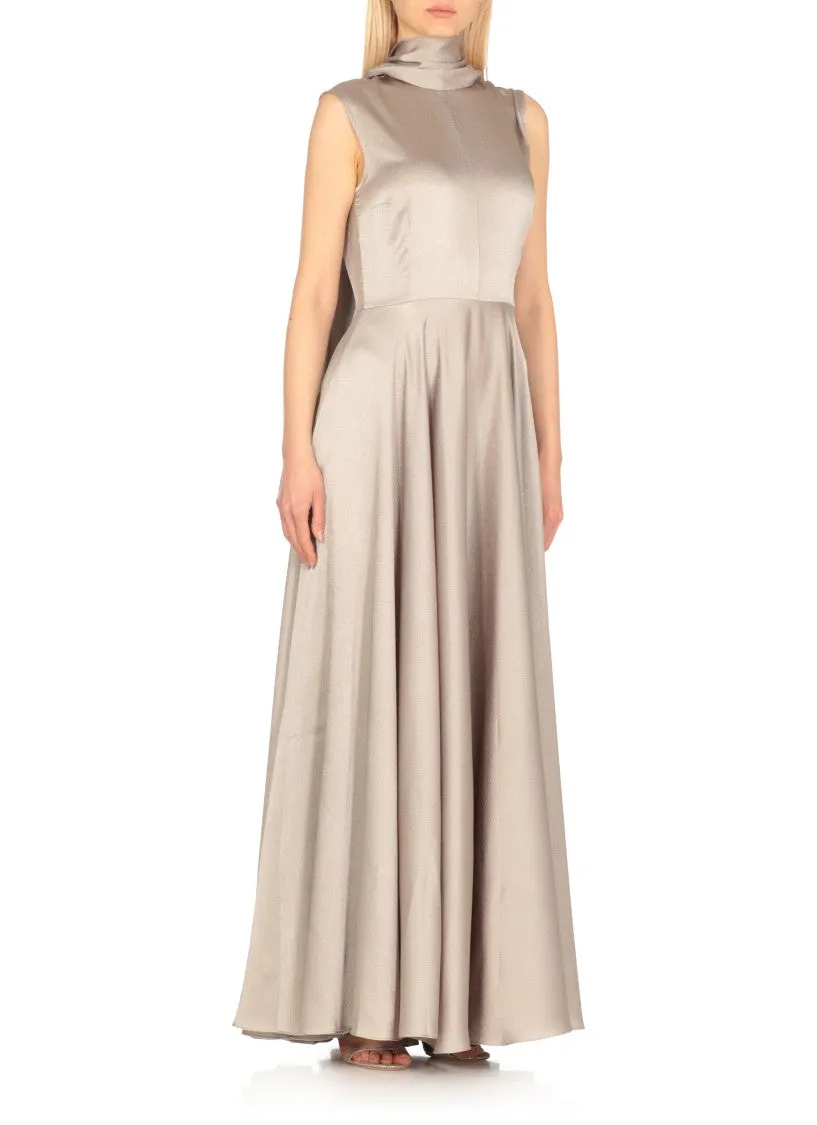 Silver Emelia Maxi Dress