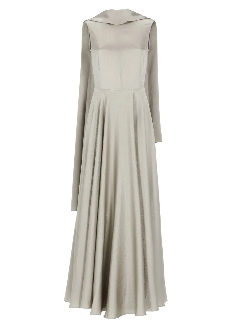 Silver Emelia Maxi Dress