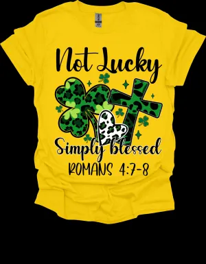 Simply Blessed St. Patrick’s Day Shirt – Faith Tee