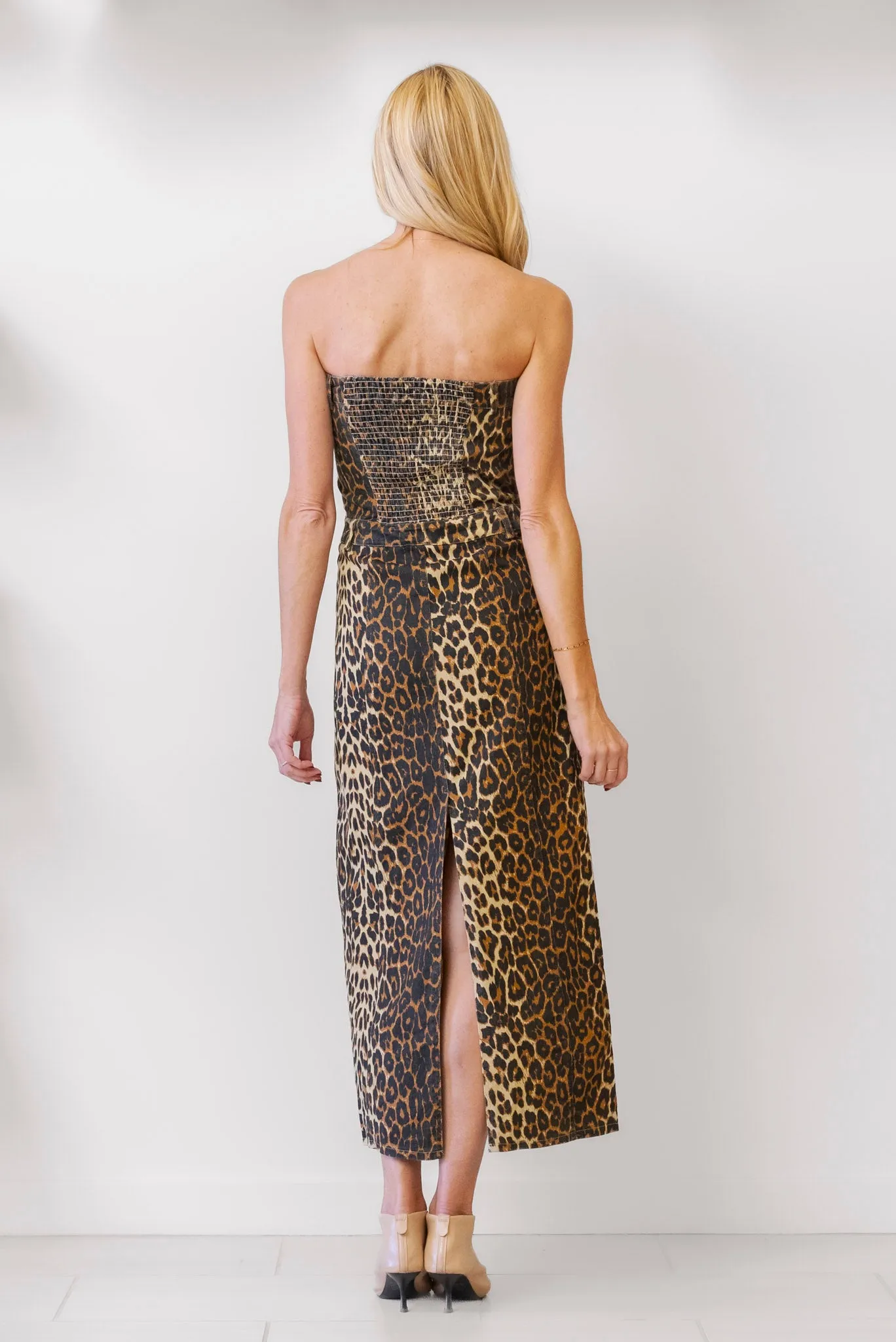SOFIE THE LABEL Leopard Print Dress