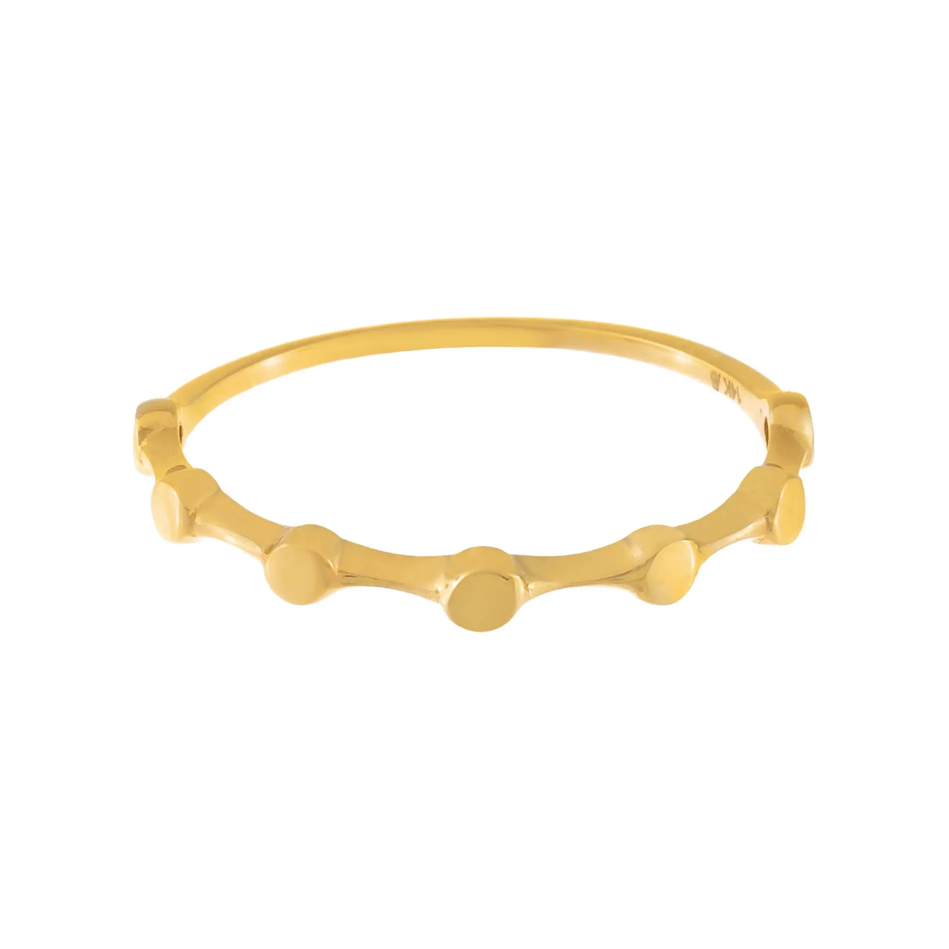 Solid Circle Band 14K