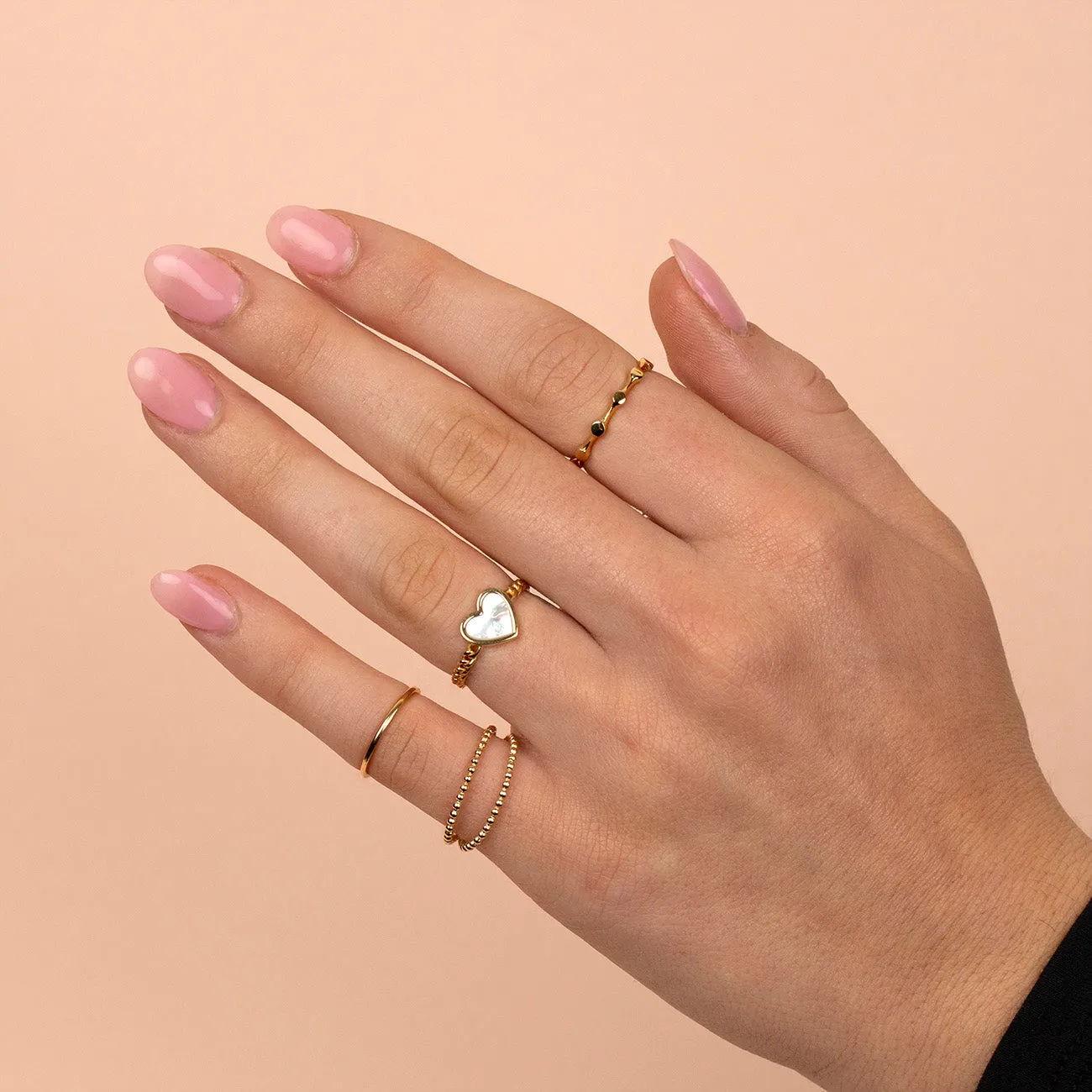 Solid Circle Band 14K