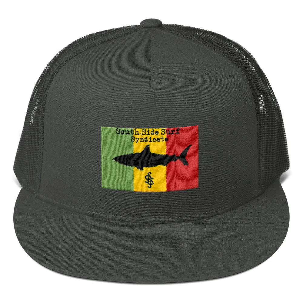 South Side Surf Syndicate SharkCap (Mesh Back) Snapback