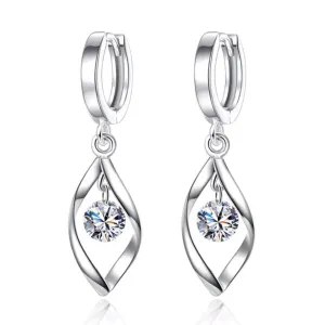 SparkleLoop | Elegant Drop Earrings for Timeless Style