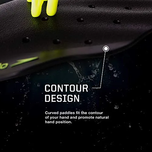 Speedo Nemesis Contour Paddle, Multicolor, Large