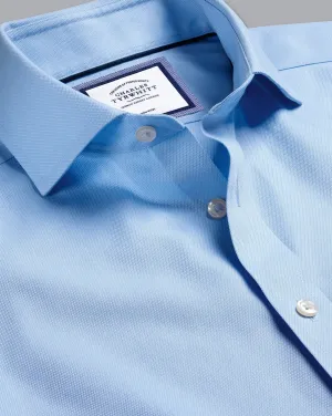 Spread Collar Regent Weave Shirt