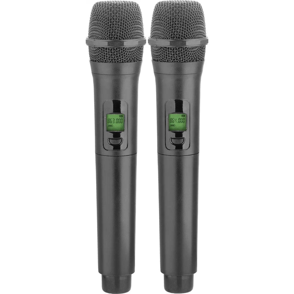 Stagg 15" Portable Speaker with x2 Wireless Microphones
