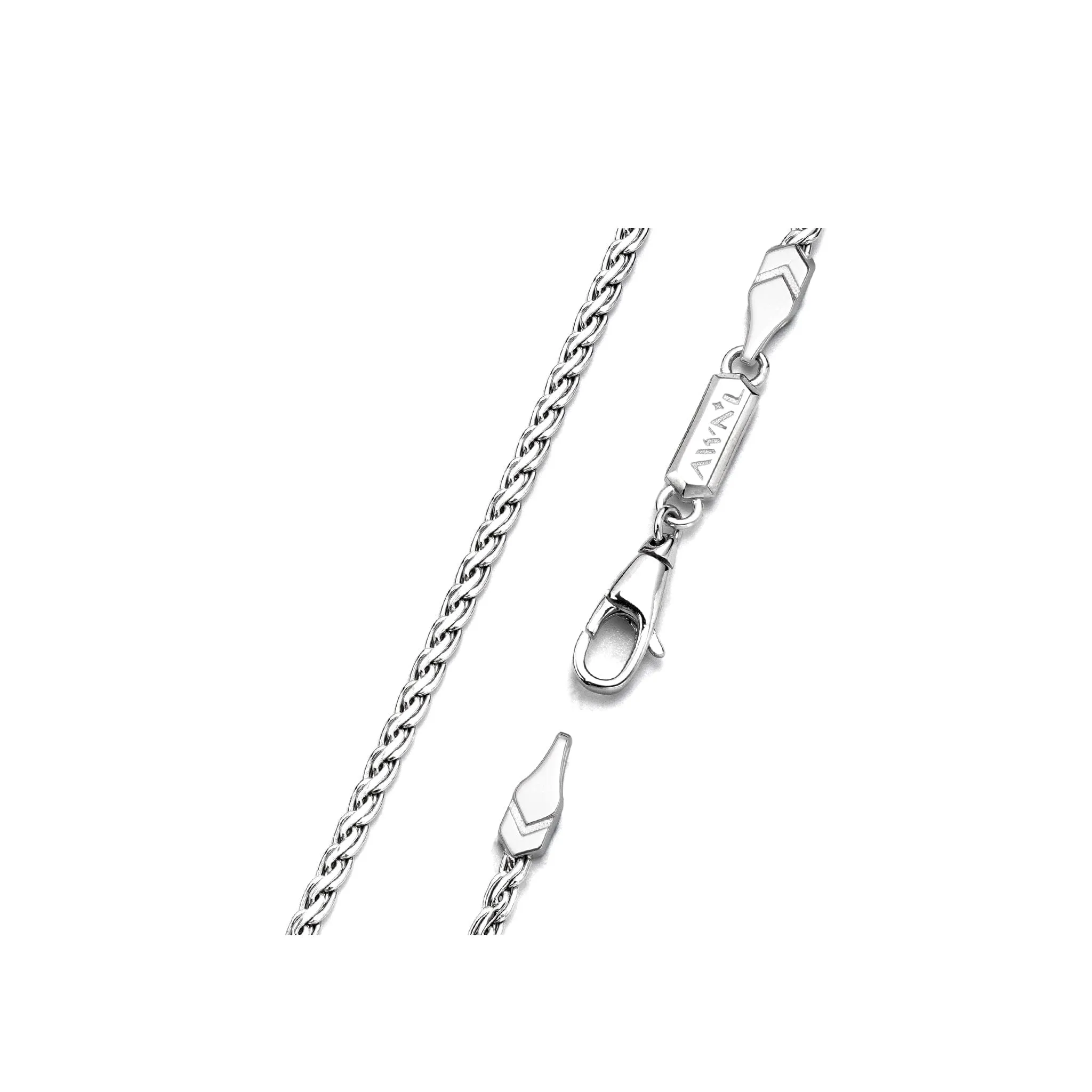 Sterling Silver Wave Chain