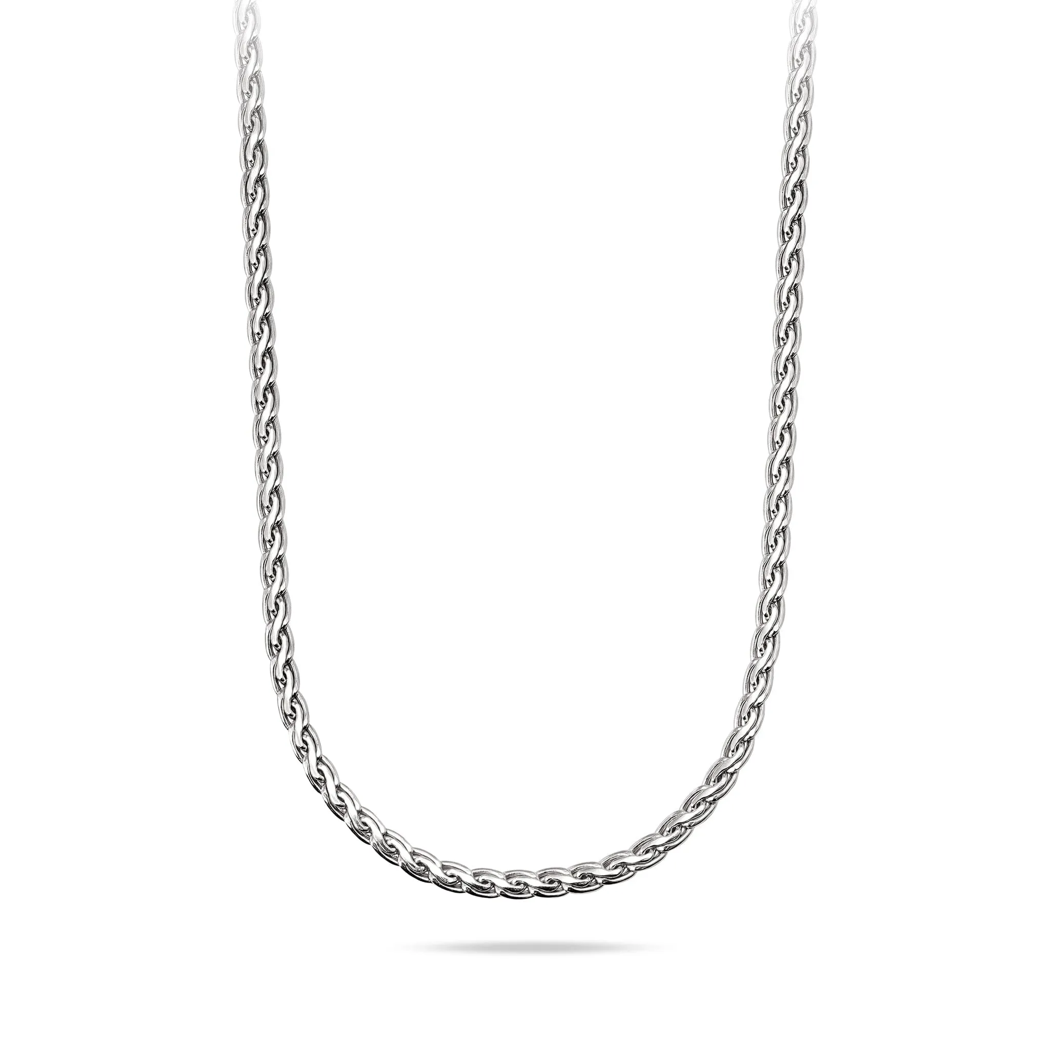 Sterling Silver Wave Chain