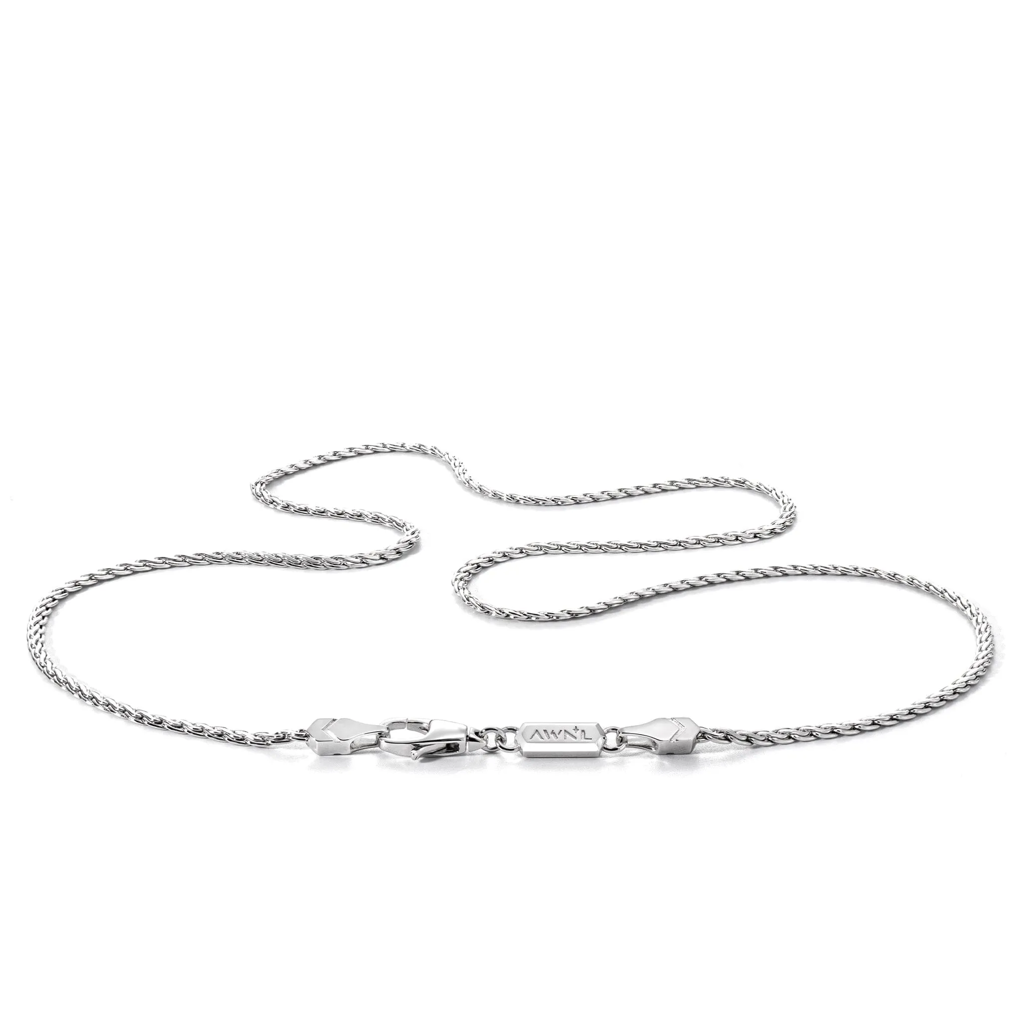 Sterling Silver Wave Chain