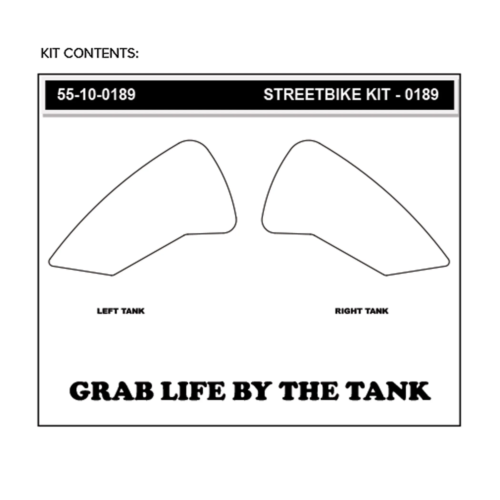 Stompgrip - Honda Africa Twin Adventure Sports 21-25 Tank Grips (0189)