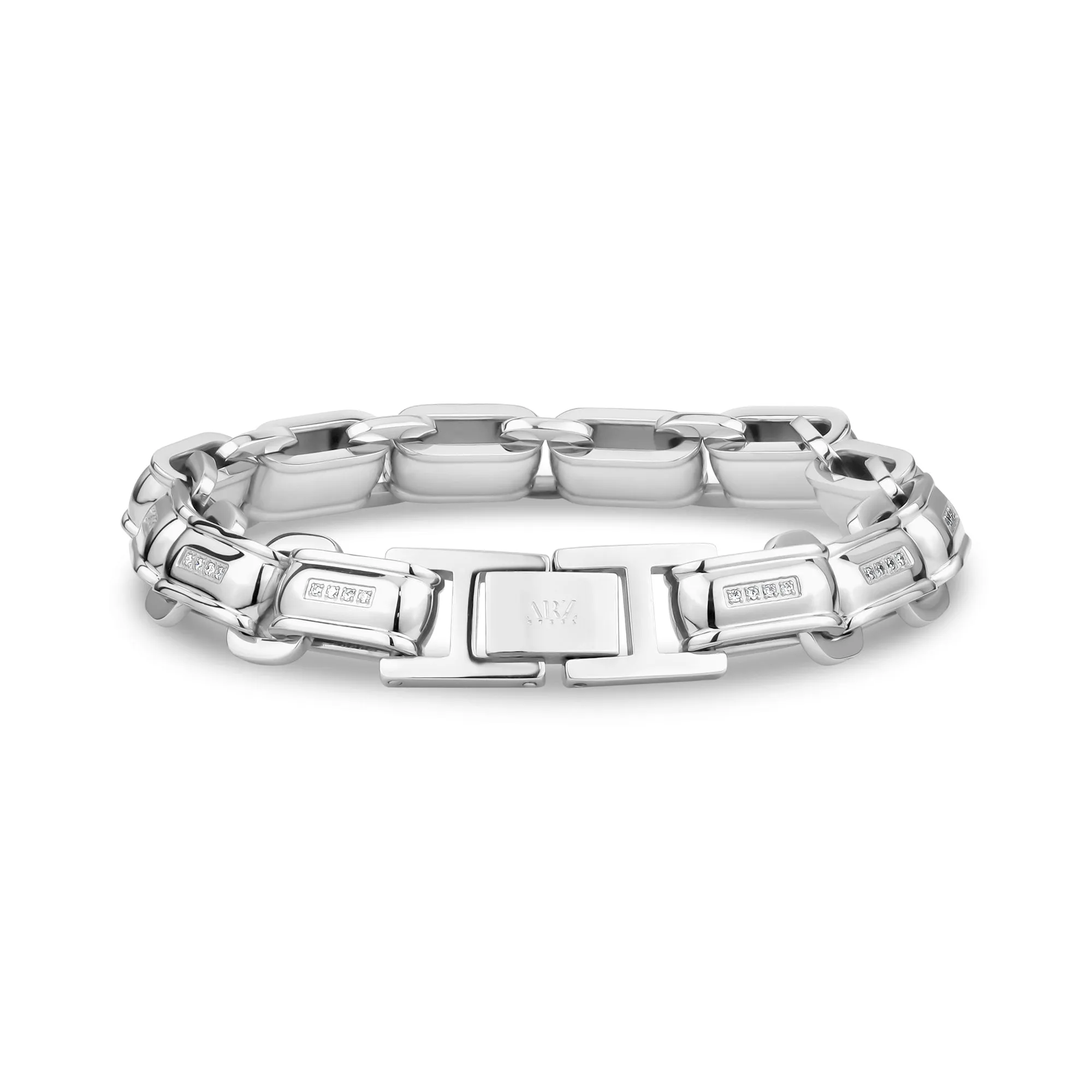 Stone-Set Link Bracelet