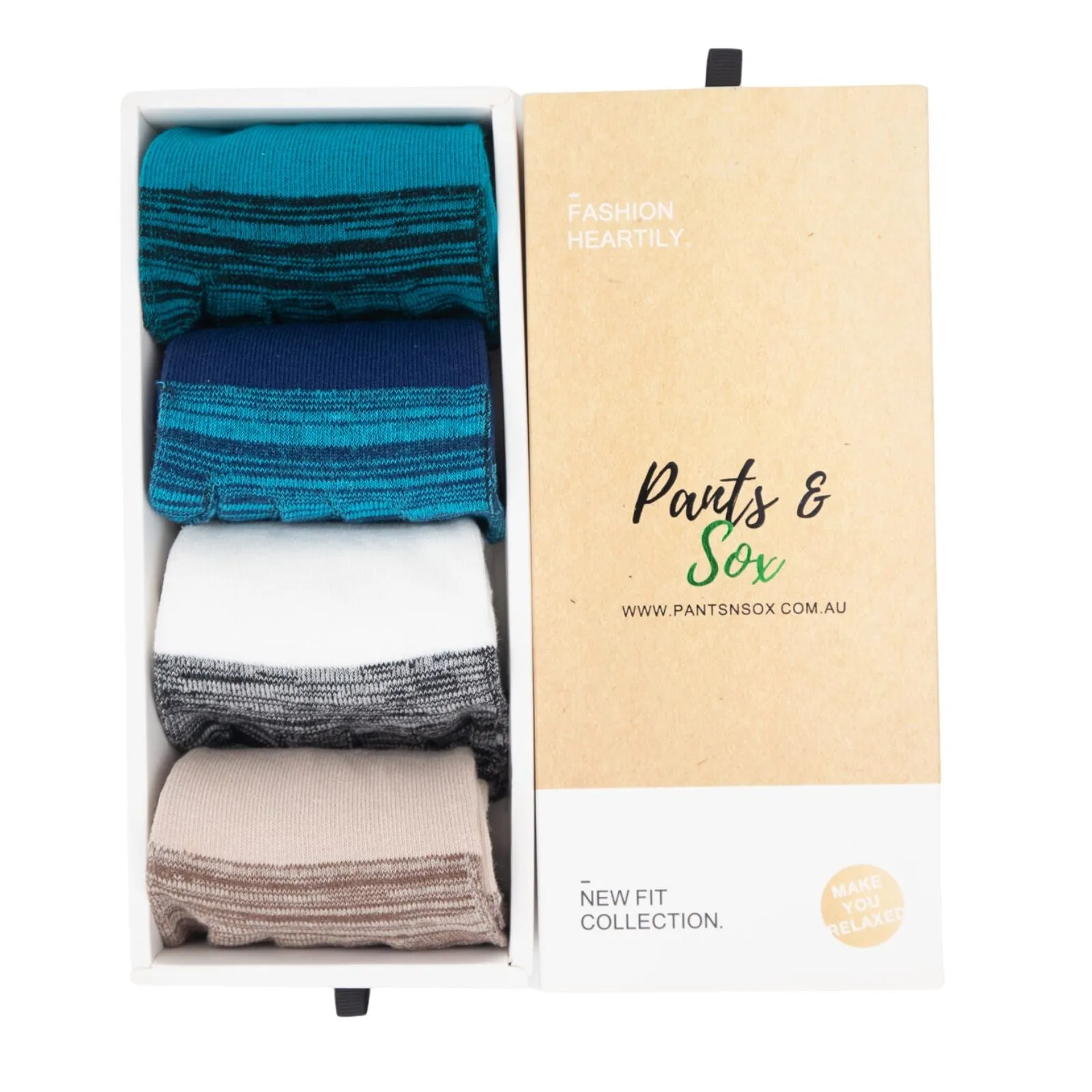 Stripes Sports Toe Socks Gift Box