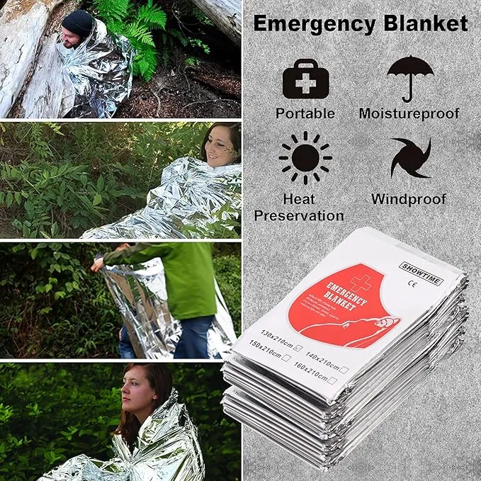 Survival Kit Emergency Kit, Gifts for Men Teenagers Dad Husband, 15 in 1 Survival Gear and Equipment Tactical Gear Camping Accessories for Outdoor Emergency Camping Hiking Hunting