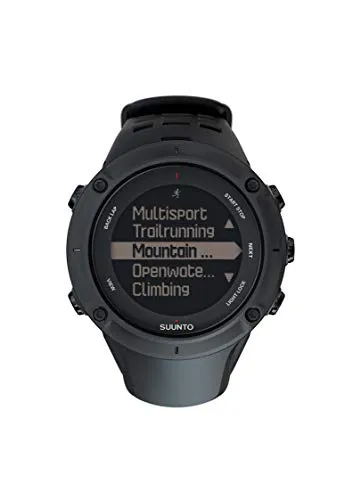 Suunto SS020674000 Ambit 3 Peak GPS Watch with Heart Rate Monitor (Black)