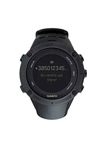 Suunto SS020674000 Ambit 3 Peak GPS Watch with Heart Rate Monitor (Black)