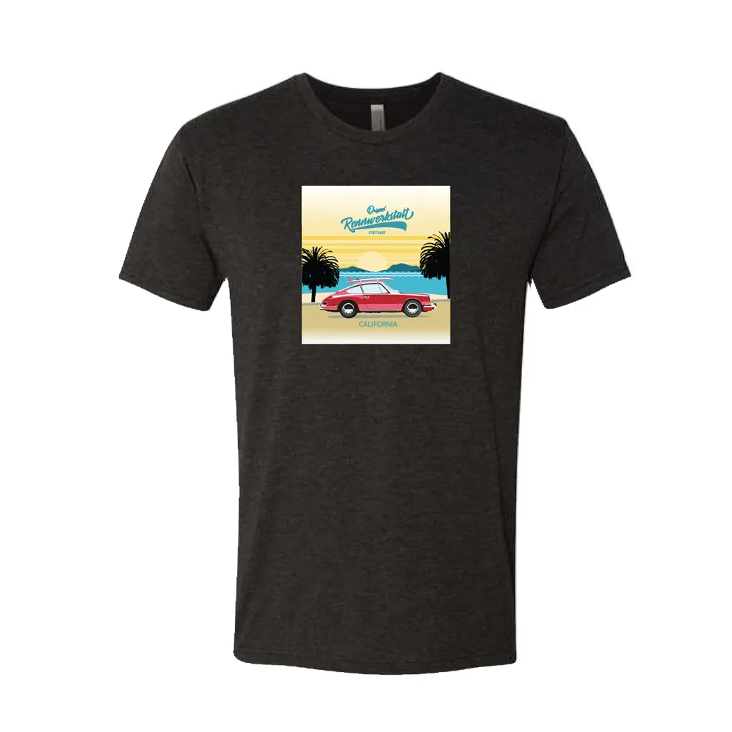 T-Shirt - Original Rennwerkstatt - Stuttgart/California