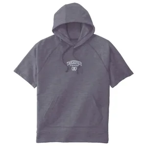 TAKEOVER Athletics Tri-Blend Hoodie - Light Charcoal