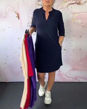 Tatiana® | Elegant V-Neck Dress