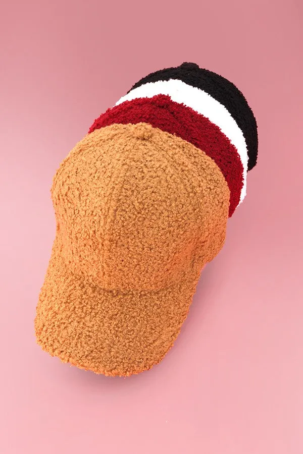 Teddy Sherpa Baseball Cap