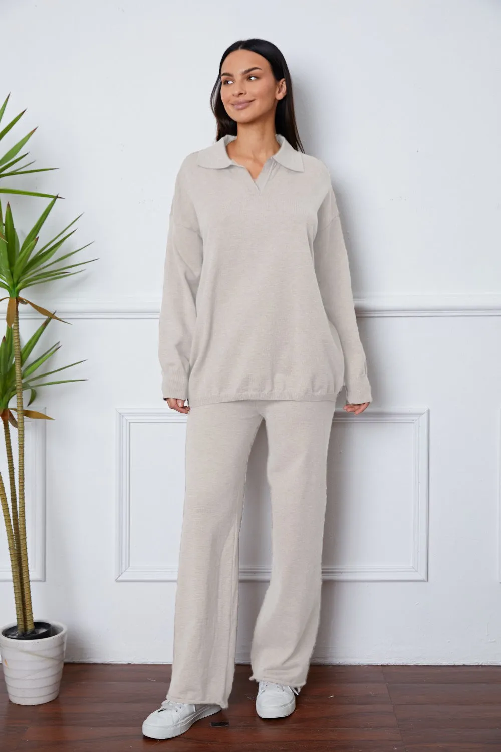 Tessa Cozy Knit Sweater and Pants Set