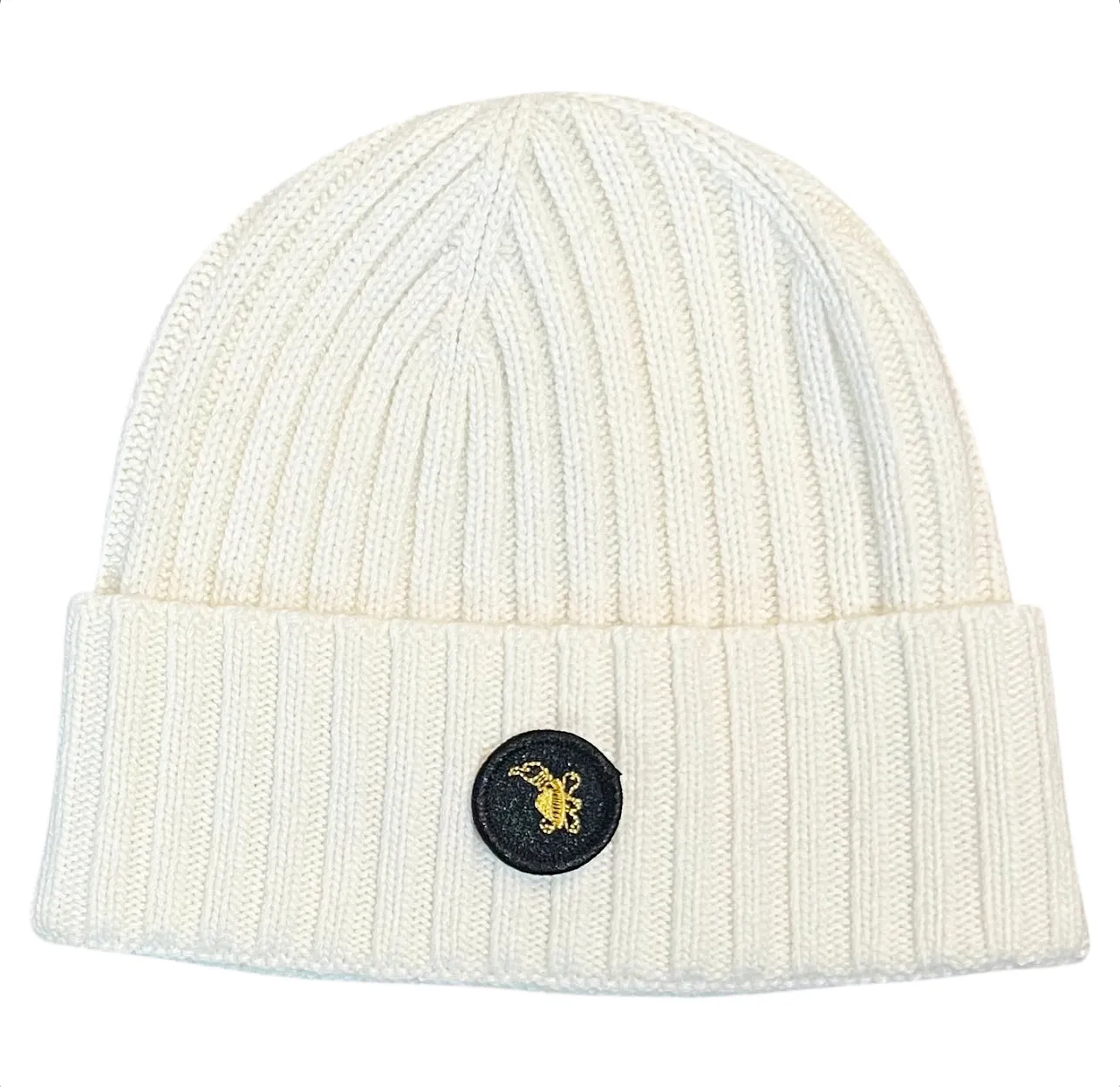 THE FLAMEKEEPERS HAT CLUB MERCANTE BEANIE IVORY