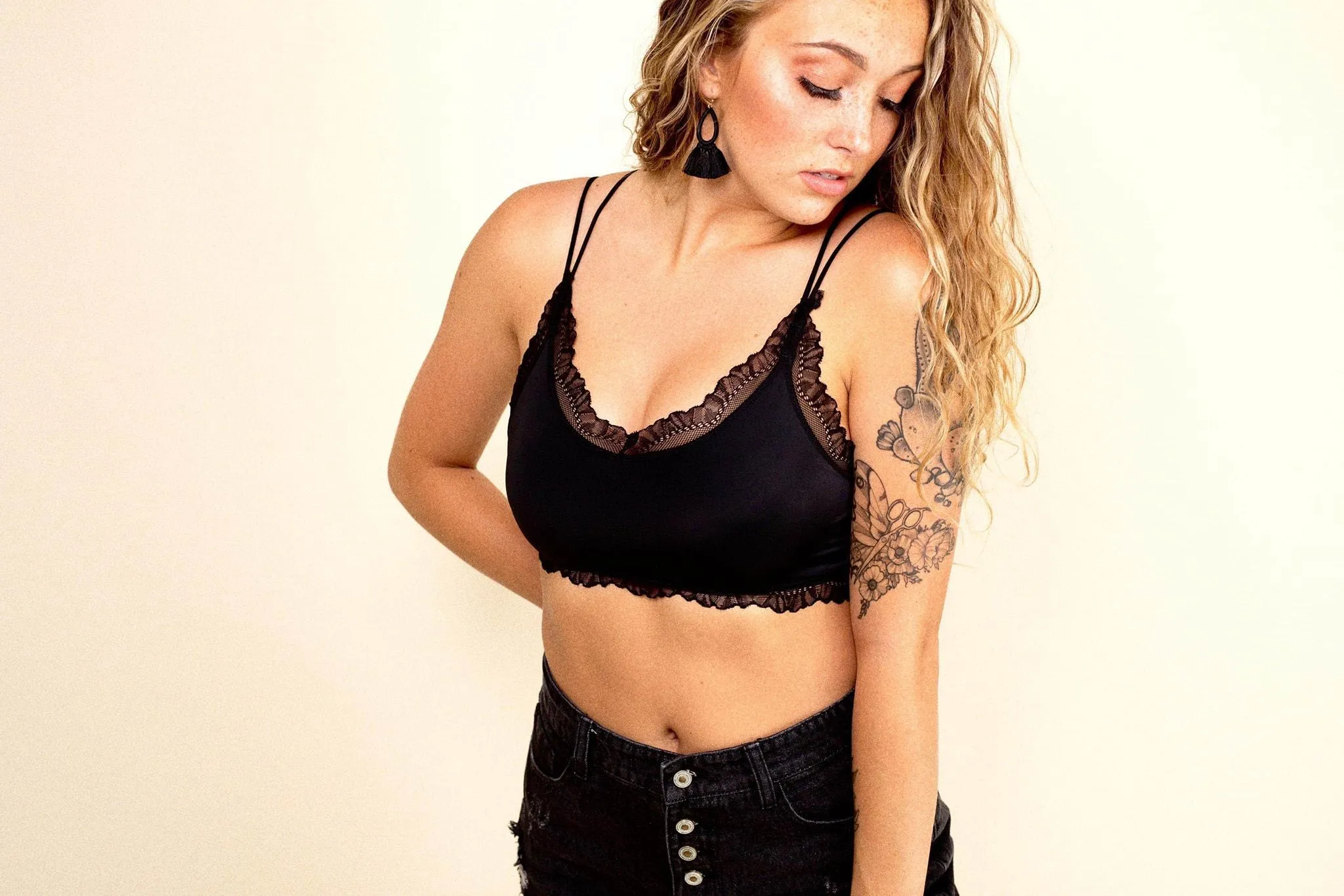 The Lily Original Lace Bralette -- 3 Colors!